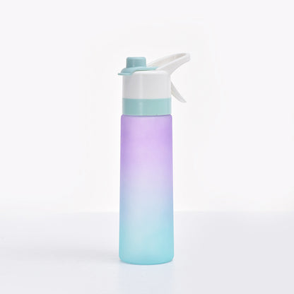 Spray Water Bottle For Girls Outdoor Sport Fitness Water Cup Large Capacity Spray Bottle Drinkware Travel Bottles Kitchen Gadgets