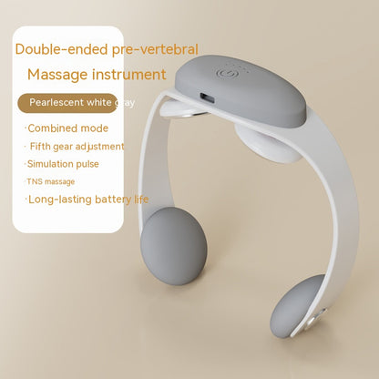 Cervical Vertebra Plastic Massager Low Frequency Pulse Neck