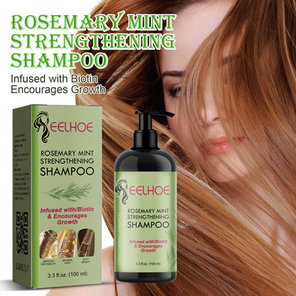 Rosemary Mint Shampoo Moisturizing Supple Hair Repair Dry.