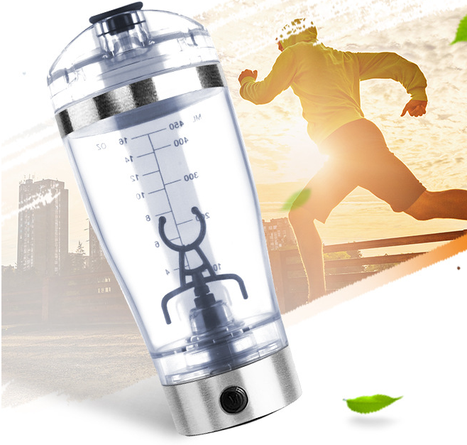 Electric Protein Shake Stirrer USB Shake Bottle Milk