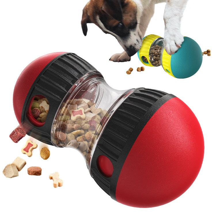 Hide Food Puppy Self-Hi Educational Dog Toy Food Dropping Ball