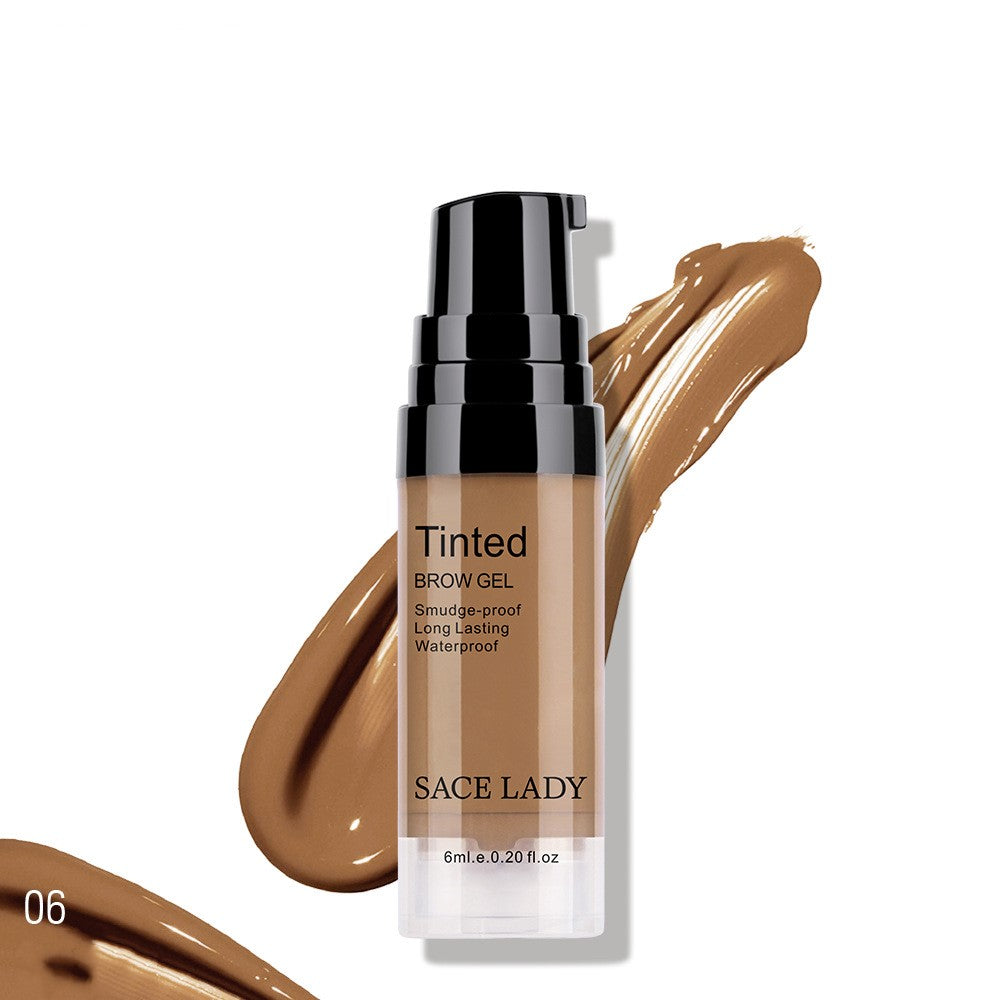 Liquid eyebrow cream