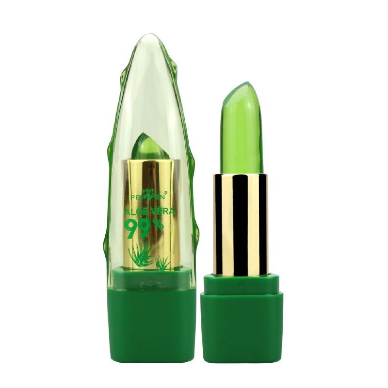 Aloe Vera Gel Color Changing Lipstick Gloss Moisturizer Anti-drying.