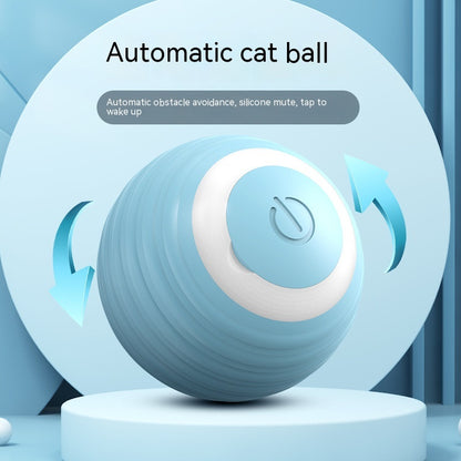 Automatic Moving Bouncing Rolling Ball Smart Cat Toy Ball Self-Moving