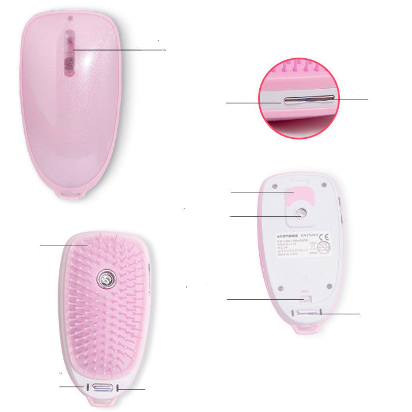 Moisturizing balloon massage comb