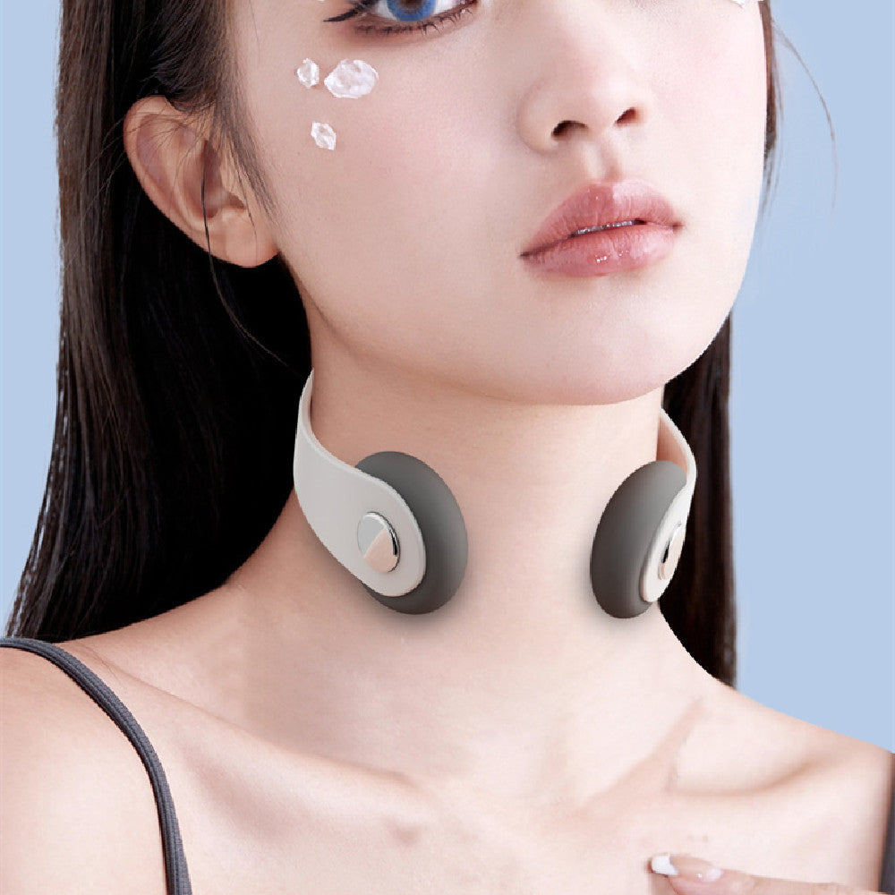 Cervical Vertebra Plastic Massager Low Frequency Pulse Neck