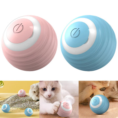 Automatic Moving Bouncing Rolling Ball Smart Cat Toy Ball Self-Moving