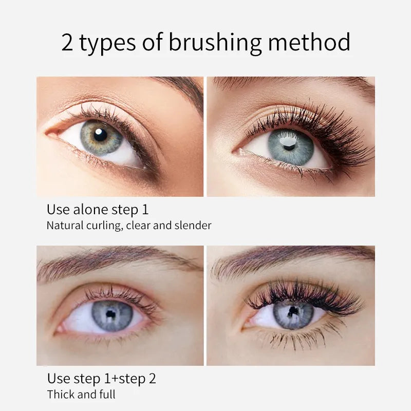 4D Silk Fiber Eyelash Mascara Waterproof Long-Lasting Extra