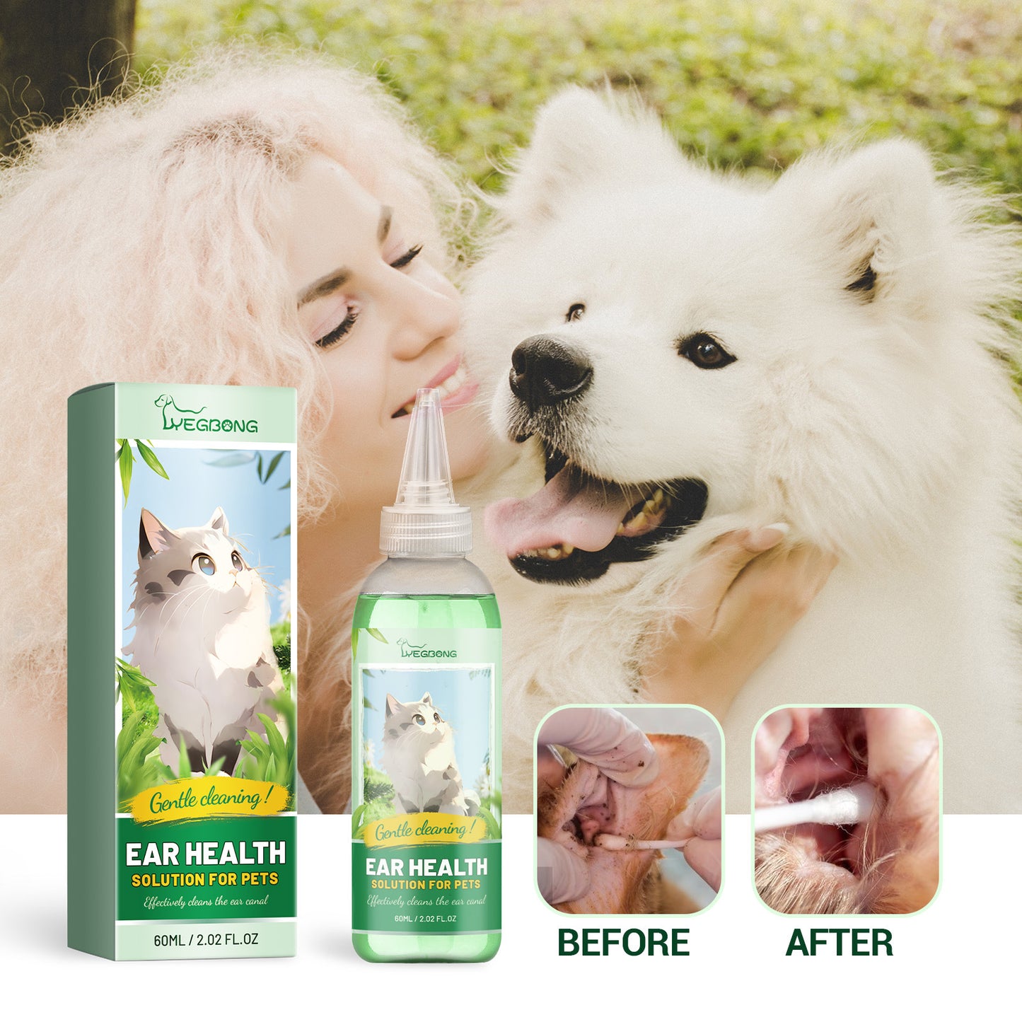 Pet Ear Cleaning Liquid 60ml