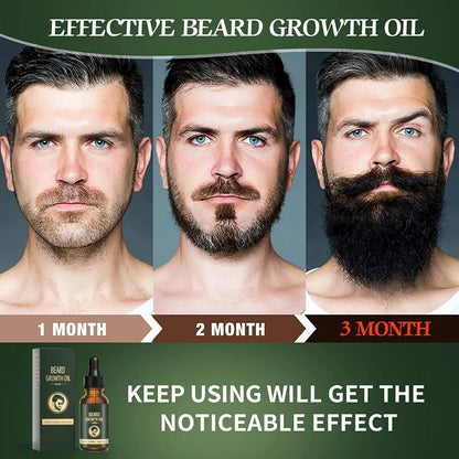 Fast Beard Growth Oil Beard Oil for Men Caffeine Natural Beard