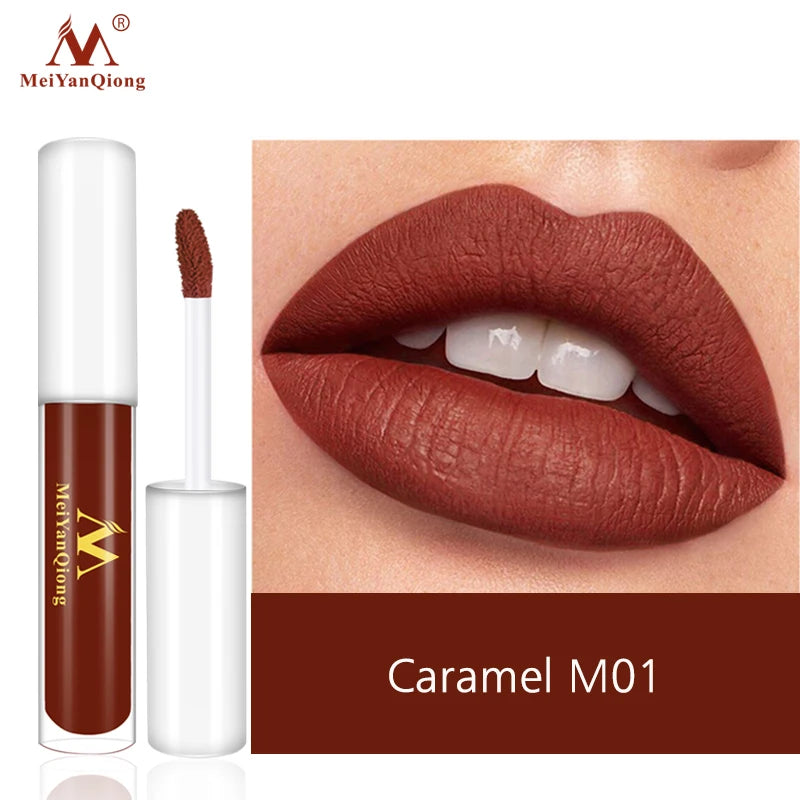 Lip Glaze Velvet Matte Non-Stick Non-Fallout Hides lip