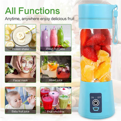 Rechargeable Portable Blender Usb Charging Electric Juice Cup