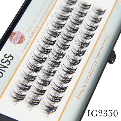 Segmented False Eyelash Extension DIY Natural Individual Lash Makeup