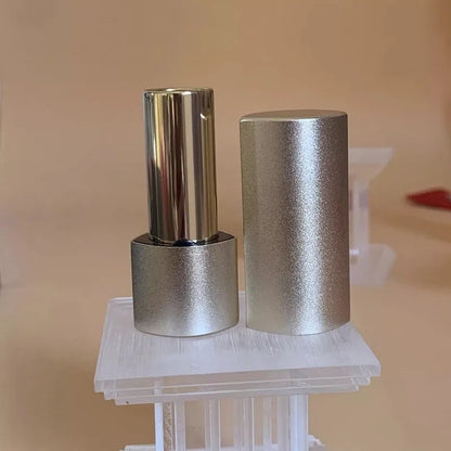 Matte Aluminum Lipstick Tube Lip Shaped Lipstick Container