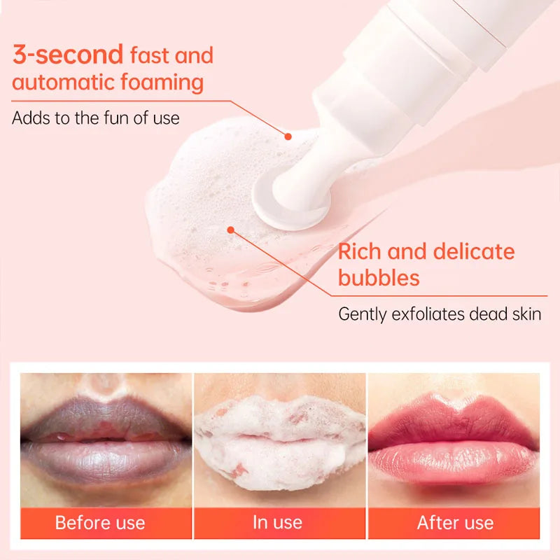 Bubble Lightening Dark Lip Balm Mask Long-Lasting