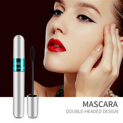 4D Silk Fiber Eyelash Mascara Waterproof Long-Lasting Extra