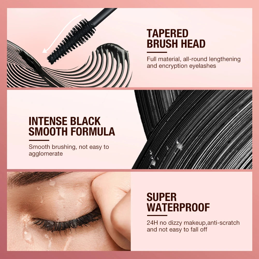 Mascara Waterproof Lengthens Eyelashes Extension