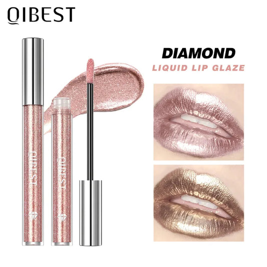 Liquid Lipstick Diamond Eye Shadow Dual-purpose Makeup Lasting