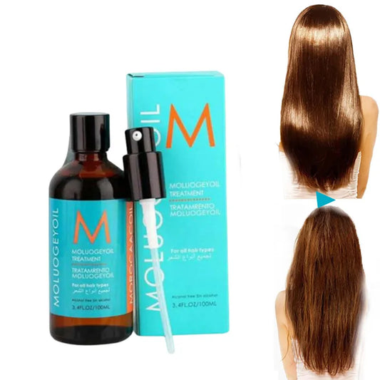 Moroccan Prevent Hair Loss Product Wash Free Smooth Hair Essential Oil