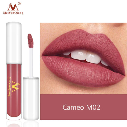 Lip Glaze Velvet Matte Non-Stick Non-Fallout Hides lip