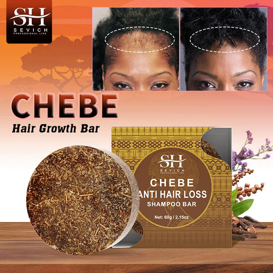 Chebe Shampoo Bar for Hair Regrowth African Crazy Traction