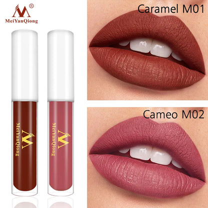 Lip Glaze Velvet Matte Non-Stick Non-Fallout Hides lip