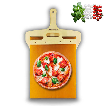 Kitchen Gadgets Sliding Pizza Shovel Non-Stick Cutting Board.